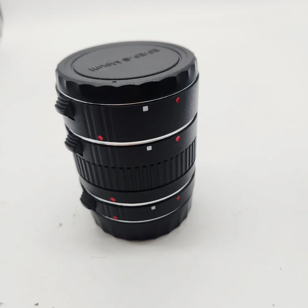 JJC Auto Focus Extension Tube Set 12mm 20mm 36mm for Canon EOS EF EF-S Mount